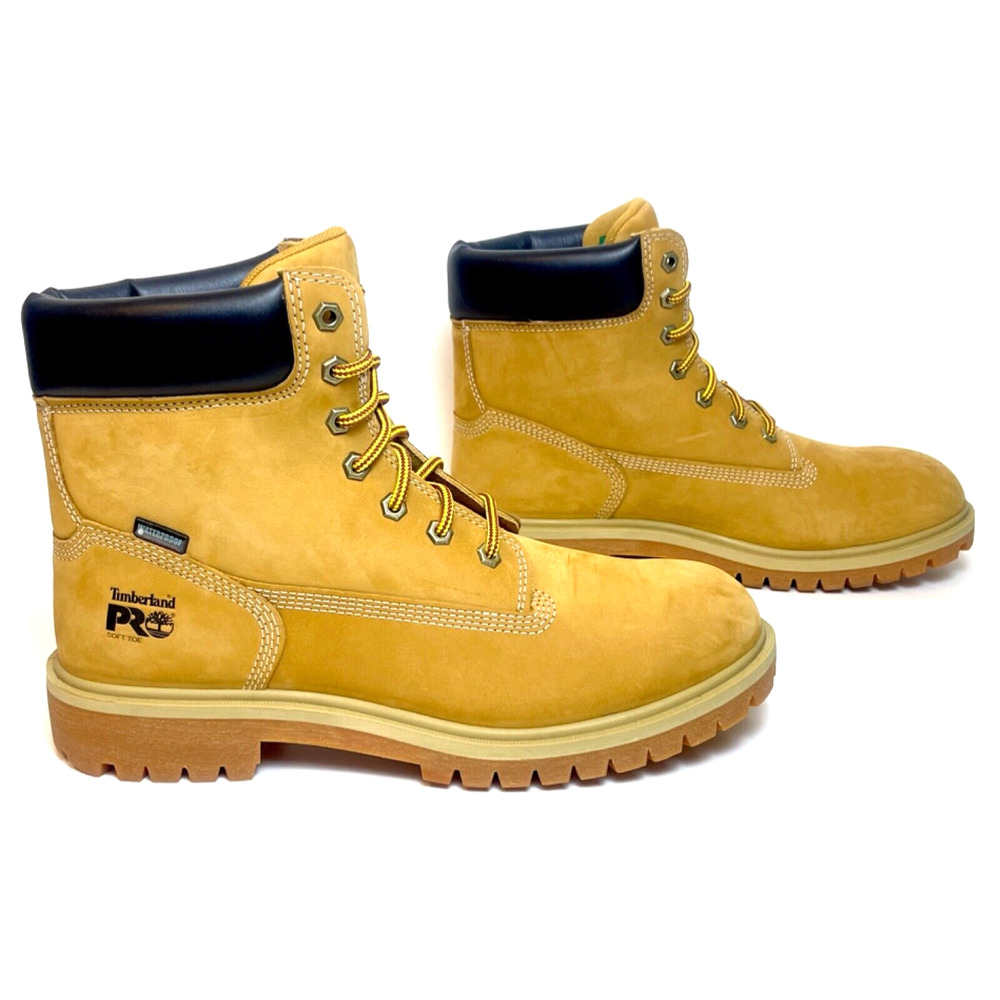 Timberland Pro Women’s Sz 10 WIDE Direct Attach 6" Soft Toe Waterproof Work Boot